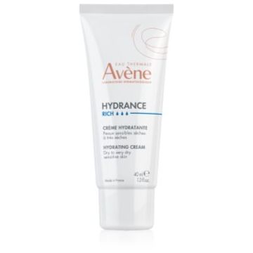 Avène Hydrance Rich Hydrating Cream cremă hidratantă pentru ten uscat si foarte uscat