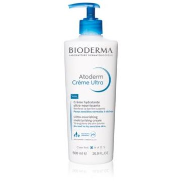 Bioderma Atoderm Créme Ultra Cremă nutritivă de corp pentru piele normală, sensibilă și uscată fara parfum