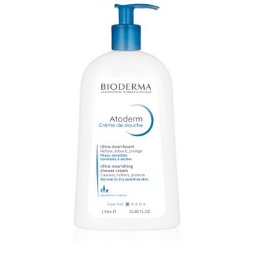 Bioderma Atoderm Shower Cream cremă de duș hrănitoare pentru piele normală spre uscată și sensibilă