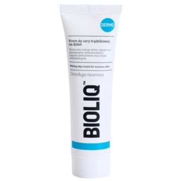 Bioliq Dermo crema de zi pentru ten acneic