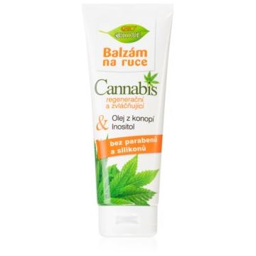 Bione Cosmetics Cannabis Balsam regenerator și hidratant pentru mâini Bione Cosmetics Cannabis Balsam regenerator și hidratant pentru mâini