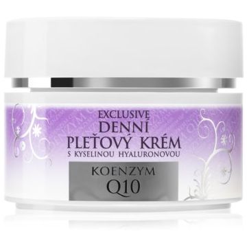 Bione Cosmetics Exclusive Q10 cremă pentru față cu acid hialuronic Bione Cosmetics Exclusive Q10 cremă pentru față cu acid hialuronic