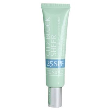 Clinique City Block™ Sheer Oil-Free Daily Face Protector SPF 25 crema protectoare pentru fata SPF 25