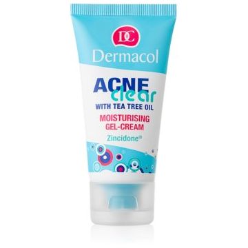 Dermacol Acne Clear gel crema hidratant pentru ten acneic