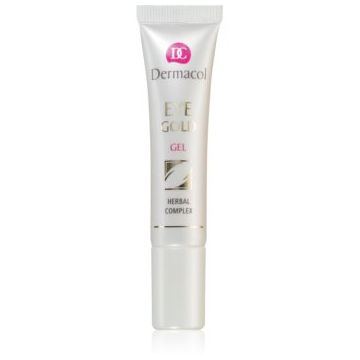 Dermacol Gold gel revigorant împotriva ridurilor și a cearcănelor întunecate