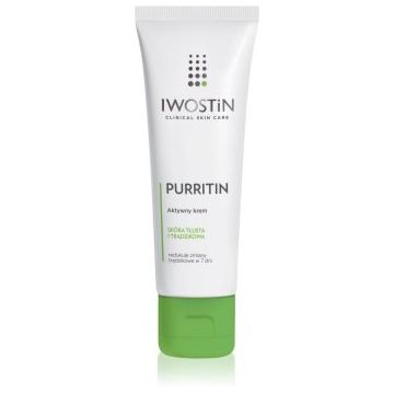 Iwostin Purritin cream activa de zi impotriva imperfectiunilor pielii