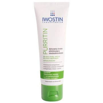 Iwostin Purritin cream activa de zi impotriva imperfectiunilor pielii