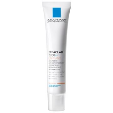 La Roche-Posay Effaclar DUO (+) Tonifiere unificatoare de îngrijire corectivă împotriva imperfecțiunilor pielii și urme de acnee