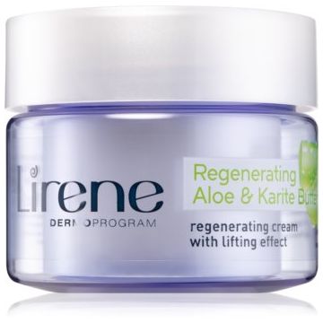 Lirene Moisture & Nourishment crema lifting de regenerare cu aloe vera si unt de shea
