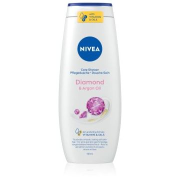 NIVEA Diamond & Argan Oil gel calmant pentru dus