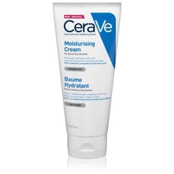 CeraVe Moisturizers Crema hidratanta pentru fata si corp pentru pielea uscata sau foarte uscata