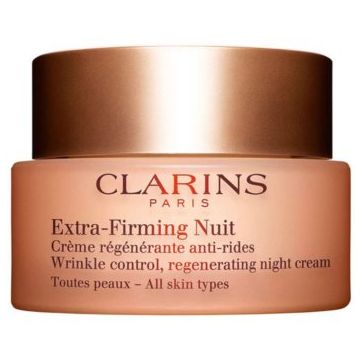 Clarins Extra-Firming Night cremă de noapte pentru fermitate cu efect de regenerare pentru toate tipurile de ten