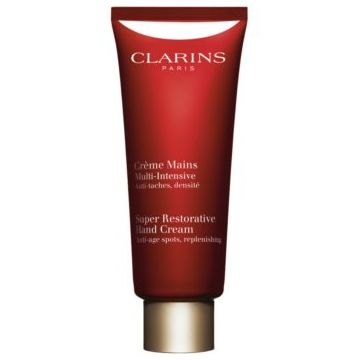 Clarins Super Restorative Hand Cream crema ce ofera elasticitatea pielii mainilor