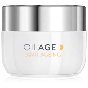 Dermedic Oilage Anti-Ageing cremă regeneratoare de noapte, pentru refacerea densității pielii