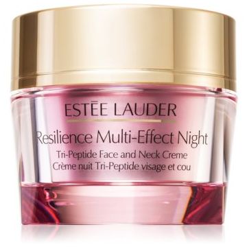 Estée Lauder Resilience Multi-Effect Night Tri-Peptide Face and Neck Creme crema de noapte cu efect lifting pentru față și gât