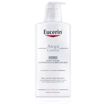 Eucerin AtopiControl emulsie hidratantă lejeră pentru piele iritata si cu mancarimi