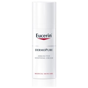 Eucerin DermoPure cremă calmantă pentru tratamentul acneei