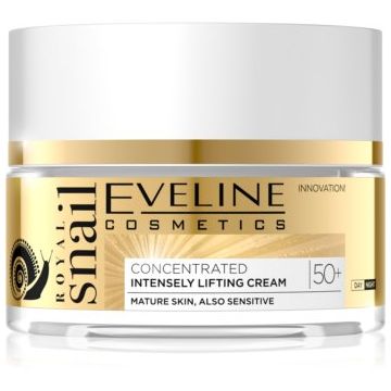 Eveline Cosmetics Royal Snail crema lifting de zi si de noapte 50+