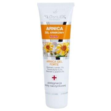 FlosLek Pharma Arnica Forte gel calmant pentru pielea predispusă la roseata