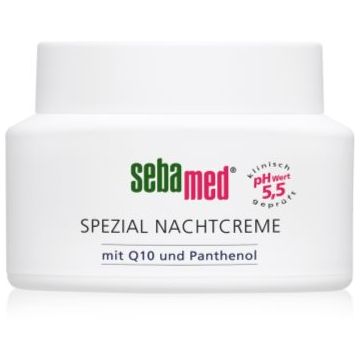 Sebamed Anti-Ageing crema regeneratoare de noapte cu coenzima Q10