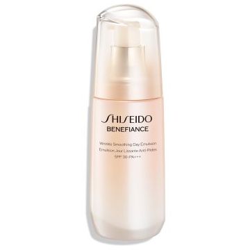 Shiseido Benefiance Wrinkle Smoothing Day Emulsion Emulsie protectoare anti-îmbătrânire SPF 30