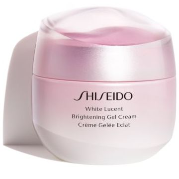 Shiseido White Lucent Brightening Gel Cream crema ce ofera luminozitate si hidratare impotriva petelor