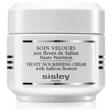 Sisley Velvet Nourishing Cream with Saffron Flowers cremă hidratantă pentru piele uscata spre sensibila