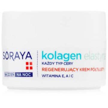 Soraya Collagen & Elastin crema de fata regeneratoare cu vitamine