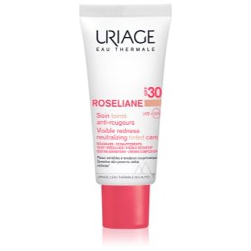 Uriage Roséliane CC Cream SPF 30 crema CC pentru piele sensibila cu tendinte de inrosire