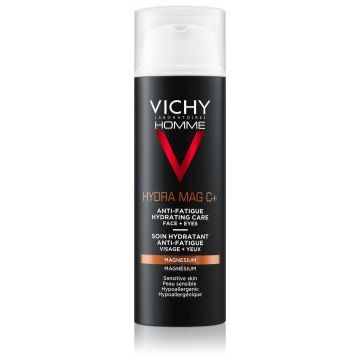 Vichy Homme Hydra-Mag C tratament de hidratare împotriva semnelor de oboseală pe zona feței și a ochilor