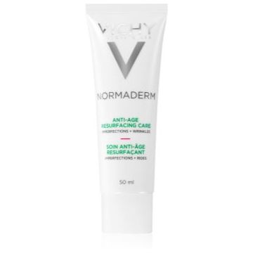 Vichy Normaderm Anti-Age crema de zi pentru aparitia primelor riduri pentru ten gras si problematic