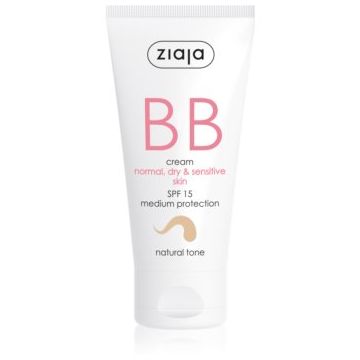 Ziaja BB Cream cremă BB pentru pielea normală și uscată