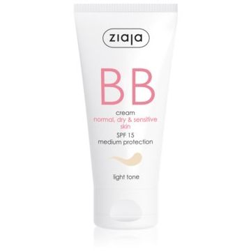 Ziaja BB Cream cremă BB pentru pielea normală și uscată