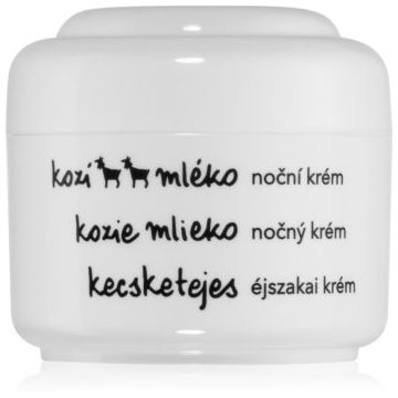 Ziaja Goat's Milk crema de noapte nutritiva pentru tenul uscat