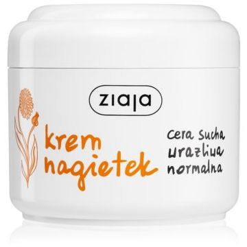 Ziaja Marigold cremă ușoară pentru față cu vitamina E