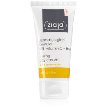 Ziaja Med Dermatological cremă de zi antioxidantă pentru fermitate SPF 6