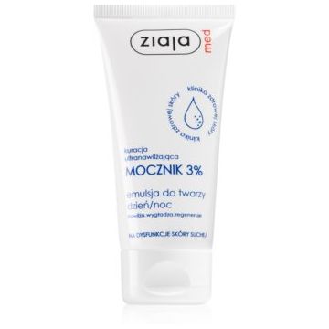 Ziaja Med Ultra-Moisturizing with Urea crema regeneratoare si hidratanta cu efect de netezire