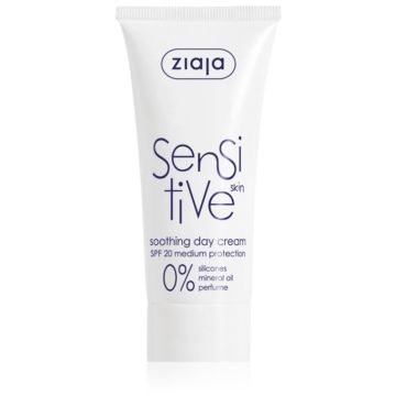 Ziaja Sensitive crema calmanta pentru piele uscata, actionand impotriva senzatiei de mancarime