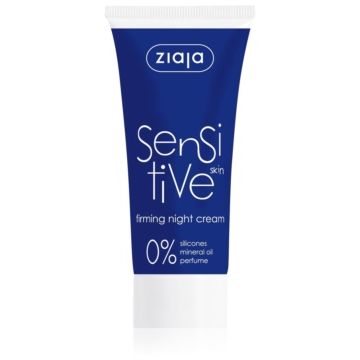 Ziaja Sensitive crema de noapte pentru fermitate pentru piele sensibilă