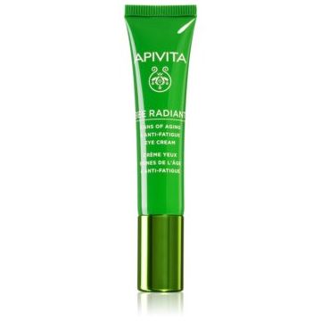 Apivita Bee Radiant Eye Cream cremă de ochi corectoare pentru cearcăne și riduri