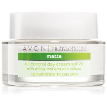 Avon Nutra Effects Matte crema de zi matifianta SPF 20