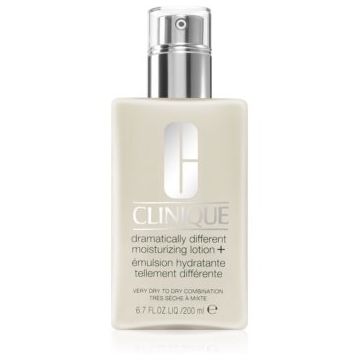 Clinique 3 Steps Dramatically Different™ Moisturizing Lotion+ emulsie hidratanta uscata si foarte uscata