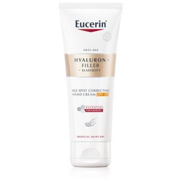 Eucerin Hyaluron-Filler + Elasticity crema de maini impotriva petelor pigmentate SPF 30