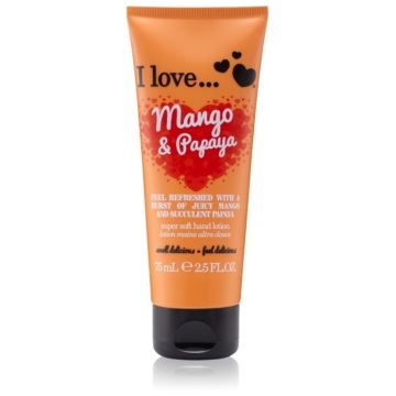 I Love Mango & Papaya crema de maini