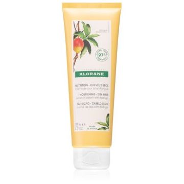Klorane Mango crema leave-in nutritie si hidratare Klorane Mango crema leave-in nutritie si hidratare