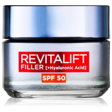 L’Oréal Paris Revitalift Filler cremă de zi anti-îmbătrânire SPF 50