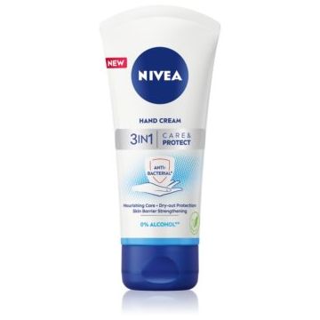 NIVEA Care & Protect crema de maini 3 in 1