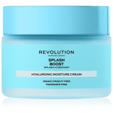 Revolution Skincare Boost Hyaluronic Acid Splash cremă intens hidratantă cu acid hialuronic