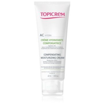 Topicrem AC Compensating Moisturizing Cream cremă hidratantă pentru tenul gras, predispus la acnee Topicrem AC Compensating Moisturizing Cream cremă hidratantă pentru tenul gras, predispus la acnee
