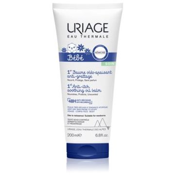Uriage Bébé 1st Anti-Itch Soothing Oil Balm balsam calmant pentru piele uscata spre atopica Uriage Bébé 1st Anti-Itch Soothing Oil Balm balsam calmant pentru piele uscata spre atopica